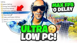 🔧 How I Achieved 240 FPS in Fortnite on an Ultra LowEnd PC 🚀 Fix Lag amp Stutters [upl. by Floridia]