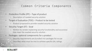 System Security Evaluation Models on Common Criteria CISSP Free by Skillsetcom [upl. by Kirby]