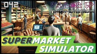 SUPERMARKET SIMULATOR 🛒 042  Livestream vom 21102024 [upl. by Treiber]