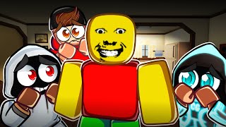 WE SURVIVED ROBLOX WEIRD STRICT DAD CHAPTER 3 [upl. by Loresz]