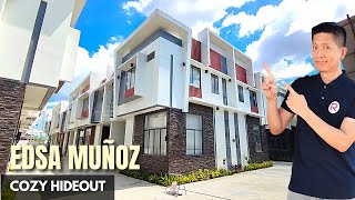 Inside a RELAXED 3BR Town House For Sale in Muñoz Quezon City  House Tour [upl. by Carboni]