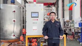 TYSS5 Operation Video Food Grade Oil Purification and Decoloration Machine [upl. by Kcirtapnhoj]