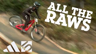 ALL THE RAWS  Downhill Mountain Bike World Cup Racing 2023 [upl. by Sheilah]