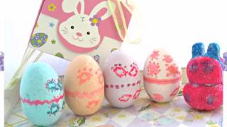 DIY Tutorial Easter Bath Bomb with Recipe [upl. by Malina463]