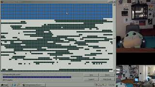 Hard Disk noise ASMR  Windows 98SE Disk Defragmenter [upl. by Griffy]