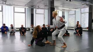 Margot Ciccarelli Modern Passing Full Seminar at BJJ Lab Zürich [upl. by Alemahs]