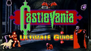 Castlevania NES Castlevania NES  Ultimate Guide  ALL Bosses ALL Items ALL Secrets Deathless [upl. by Vinnie]