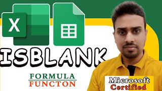 isblank formula in excel  ISBLANK FUNCTION  excel [upl. by Timmi]