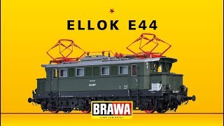 BRAWA H0 Ellok E44  Digital EXTRA [upl. by Sheila]