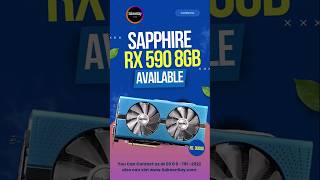 Sapphire Rx 590 8GB 256 bits sakoonsay graphicscard gaming [upl. by Harmonie]