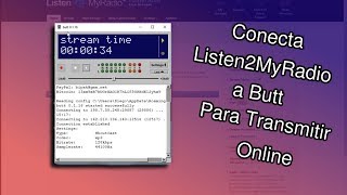 Cómo conectar LISTEN2myradio a BUTT [upl. by Florida]