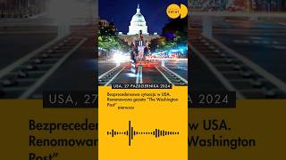 🇺🇸 Bezprecedensowa sytuacja przed wyborami w USA NEWS DNIA 27102024 [upl. by Freudberg997]