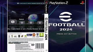 PES 2024 MOD PS2 ISO FINAL  JrPlay  PCSX2 [upl. by Karilynn]