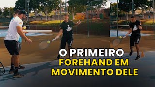 Aprendendo o Forehand em Movimento  SagaJota02 [upl. by Ahtael4]