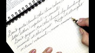 PART 2 Dos and Donts of Penmanship from Tamblyns Home Instructor in Penmanship No talking ASMR [upl. by Kolivas]