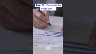 California Real Estate Exam 2024  Term Collection 1  Term 10 Easement by necessity [upl. by Castera]