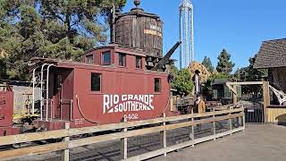 Knotts Berry Farm Calico Train No 41 Leaving The Station 3 [upl. by Alice]