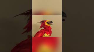 Fawkes the phoenix puppet fawkes harrypotter phoenix [upl. by Eyllek]