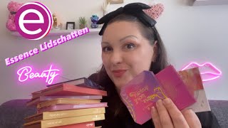 Essence Lidschatten Paletten Sammlung LIMITIERTE EDITION ESSENCE makeup [upl. by Doerrer543]