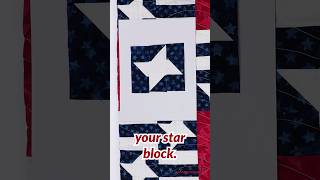 Easy Friendship Star Quilt Block [upl. by Ledeen553]