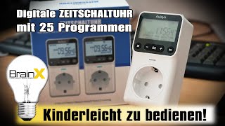 Die einfachste Digitale ZEITSCHALTUHR der Welt [upl. by Esiahc]