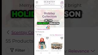 Scentsy Holiday Collection shorts [upl. by Seed]