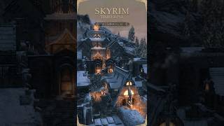 Skyrim Timelapse  Windhelm Ambience ✨️ TES V skyrim gaming games skyrimmods gameshorts [upl. by Yme]