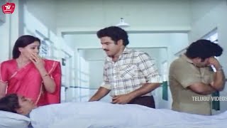 Balakrishna Emotional Interesting Movie Hospital Scene  TeluguVideoZ [upl. by Orestes]