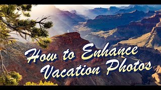 Photoshop 3 Awesome Tips to Enhance Your Vacation Photos [upl. by Seafowl]