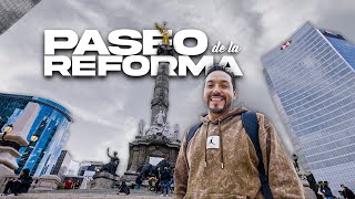 ¿Qué hacer en el PASEO DE LA REFORMA  Una MARAVILLA de la CDMX [upl. by Wylen]