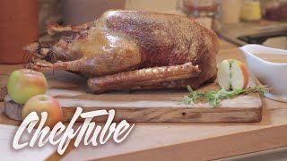 How to cook Roast Goose  Recipe in description [upl. by Kooima641]