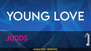 Young Love  Judds KARAOKE [upl. by Martina]