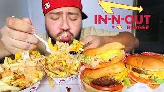 MUKBANG INNOUT MUKBANG EATING SHOW 4x4 [upl. by Nolly]