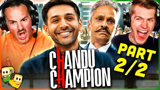 CHANDU CHAMPION Movie Reaction Part 22  Kartik Aaryan  Vijay Raaz  Bhuvan Arora  Kabir Khan [upl. by Ahc]