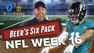 Vikings Jaguars amp Jets DraftKings amp FanDuel NFL Week 16 Picks  Beers DFS 6 Pack [upl. by Chickie620]