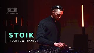 Stoik Techno Trance Dj Set FOERDERZONE [upl. by Merriman]