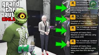 GTA Online  Completing All Career Challenges Cashing Out mission [upl. by Flatto]