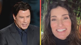 Idina Menzel Recalls John Travoltas Adele Dazeem FLUB on 10Year Anniversary [upl. by Naneik]