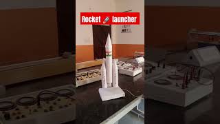 Rocket launcher by Purva isro india project science [upl. by Alemac]