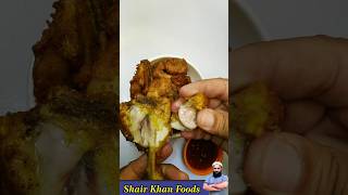 Perfect chicken pakora recipe 😋 chickenpakora chickenpakoda chickendinner chickenrecipe [upl. by Chang]