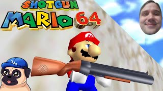 🤪 Super Mario 64BUT I HAVE A SHOTGUN Part 2 🤪 [upl. by Akeim]