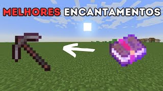 MELHORES ENCANTAMENTOS PARA PICARETA NO MINECRAFT 2023 ATUALIZADO [upl. by Arammahs]