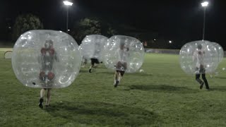 It’s a wrap bubble soccer at Brandeis [upl. by Mapes135]