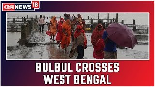 Bulbul Crosses West Bengal About 200 Evacuated To Sagar Pilot Station [upl. by Ailaham]