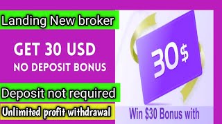 30 No deposit bonus forex Old broker update Swmarket Demo NDB Forex without investment [upl. by Saticilef]