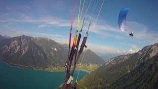 Magical Paragliding Achensee Austria [upl. by Kilar628]