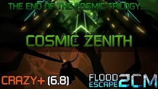 Flood Escape 2 Community Maps Cosmic Zenith HighPeak Crazy [upl. by Mur]