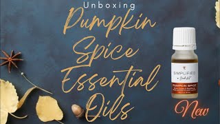 Pumpkin Spice plantbased healthandwellness aromatherapy essentialoils fallseason fallscents [upl. by Cornall]