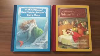 FAIRY TALE BOOKS Illustrated Books for Children Hans Christian Andersen amp Grimms fairy tales [upl. by Oniotna]