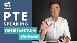 PTE Speaking  Retell Lecture METHOD with Jay [upl. by Leirbag]